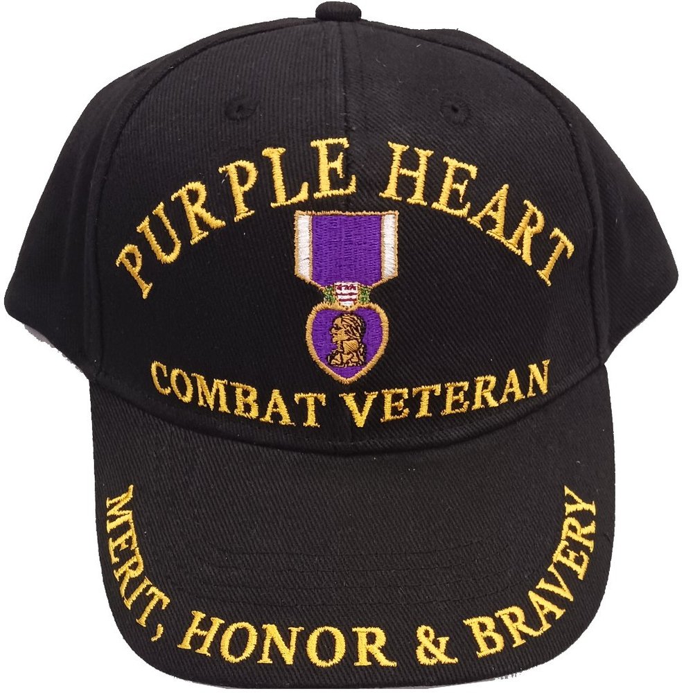 Purple Heart - Combat Veteran Hat